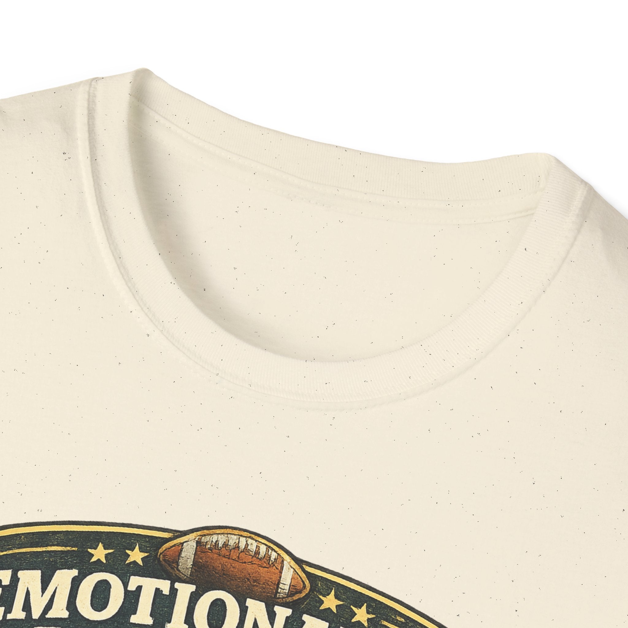 Emotionally Available Until Football Starts T-Shirt — Funny Football Fan Tee