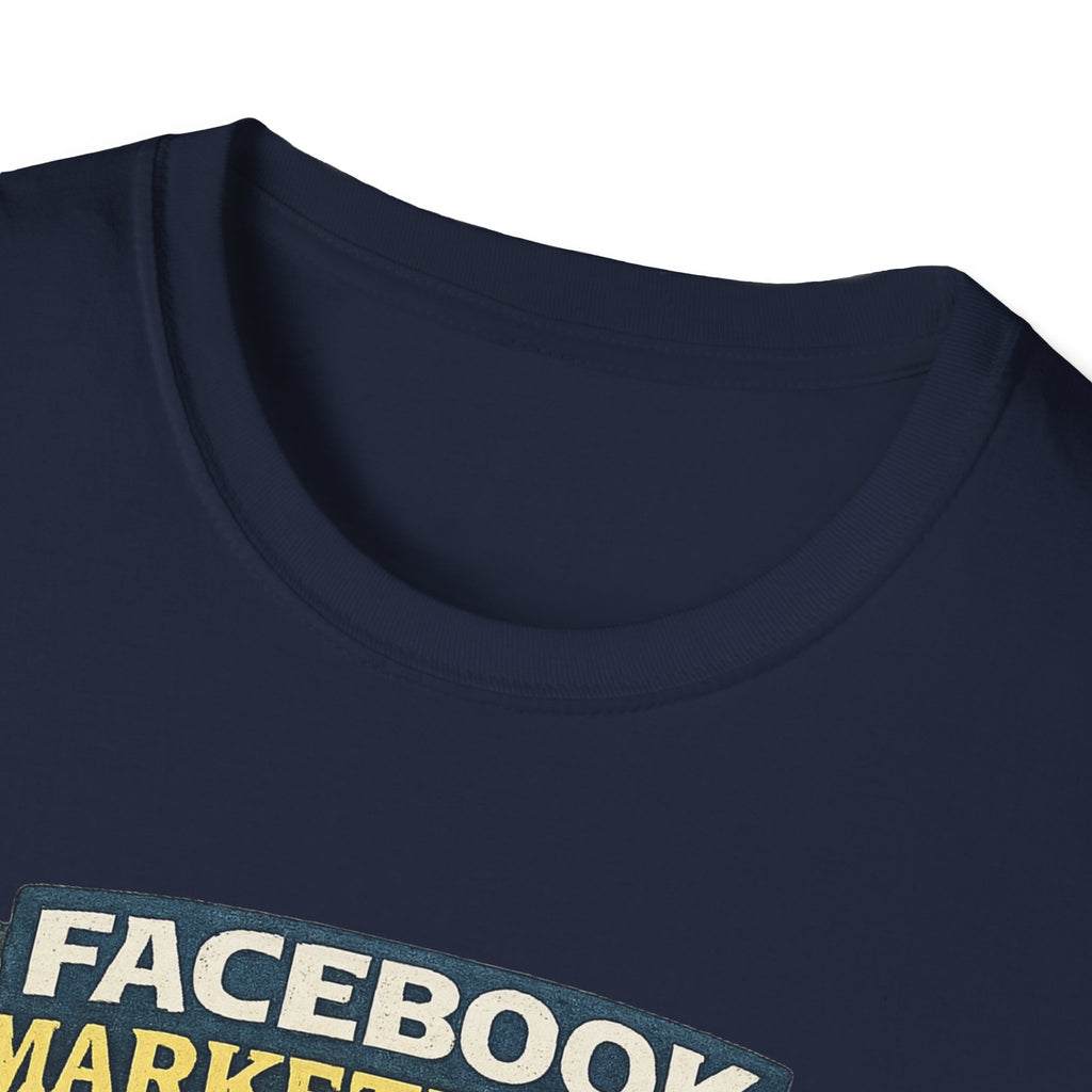 Facebook Marketplace Racing Team T-Shirt — Vintage Racing Car Graphic Tee