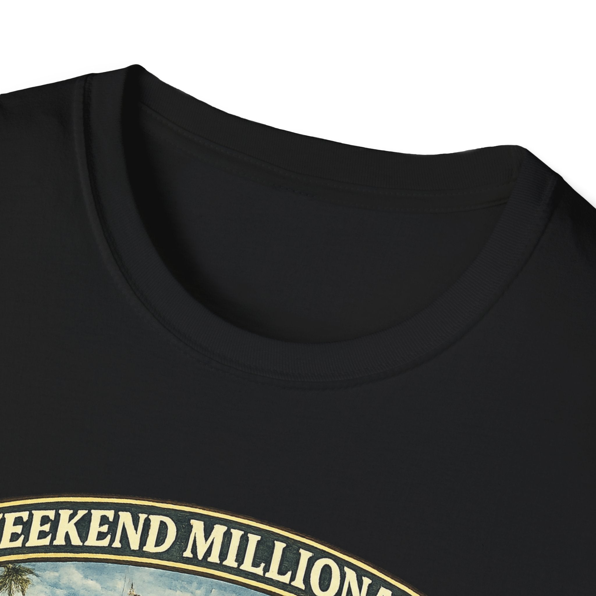 Weekend Millionaire Yacht Club T-Shirt – Funny Beach Vacation Tee