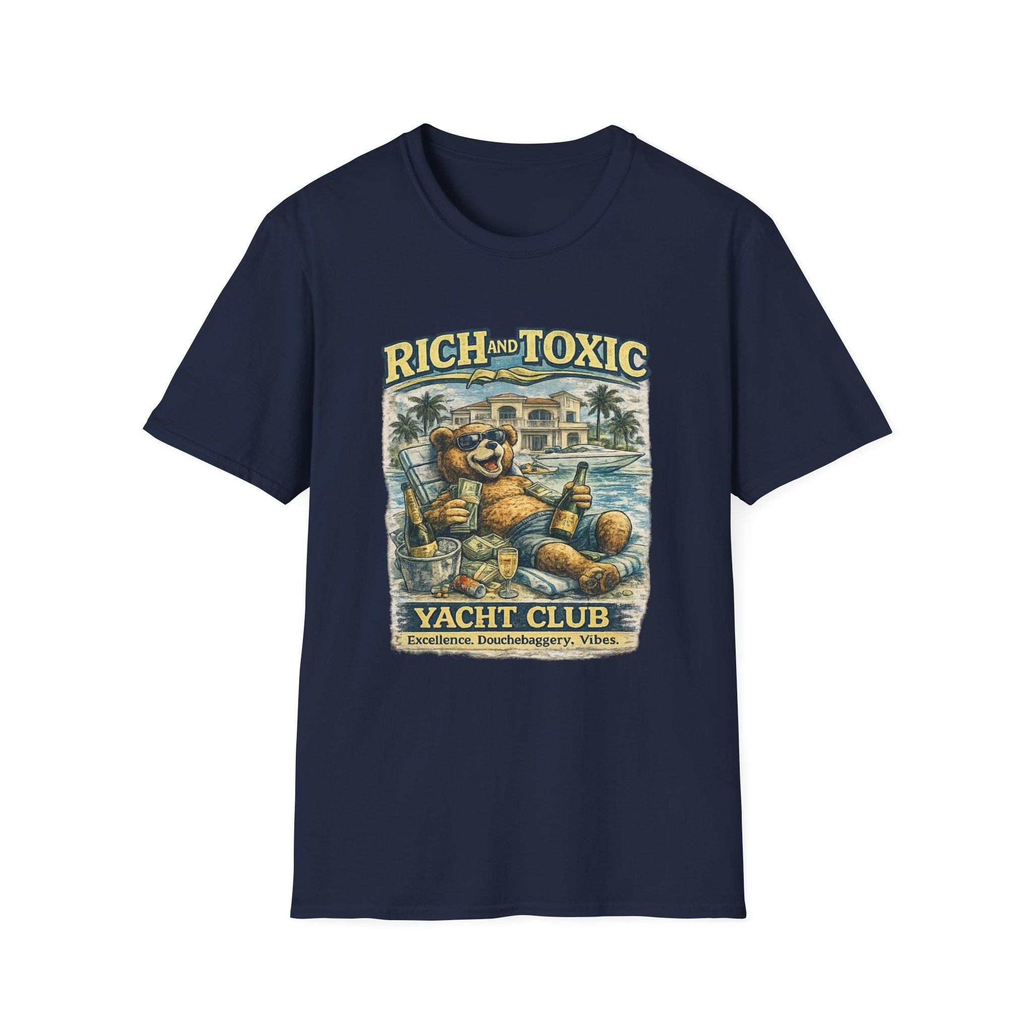 Rich and Toxic Yacht Club T‑Shirt