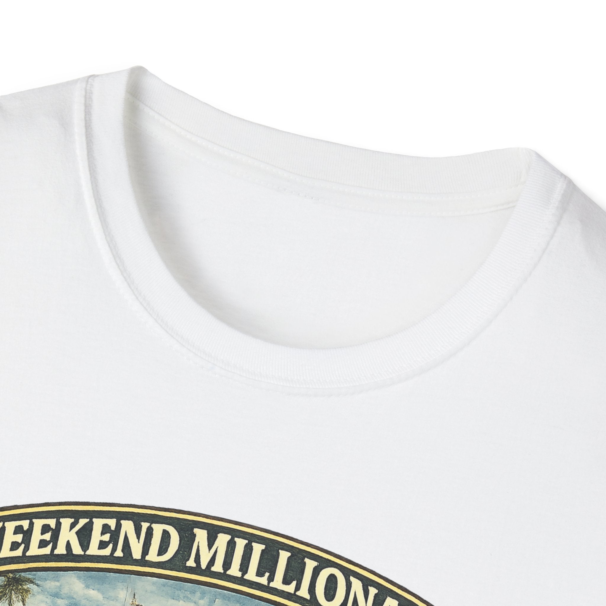 Weekend Millionaire Yacht Club T-Shirt – Funny Beach Vacation Tee