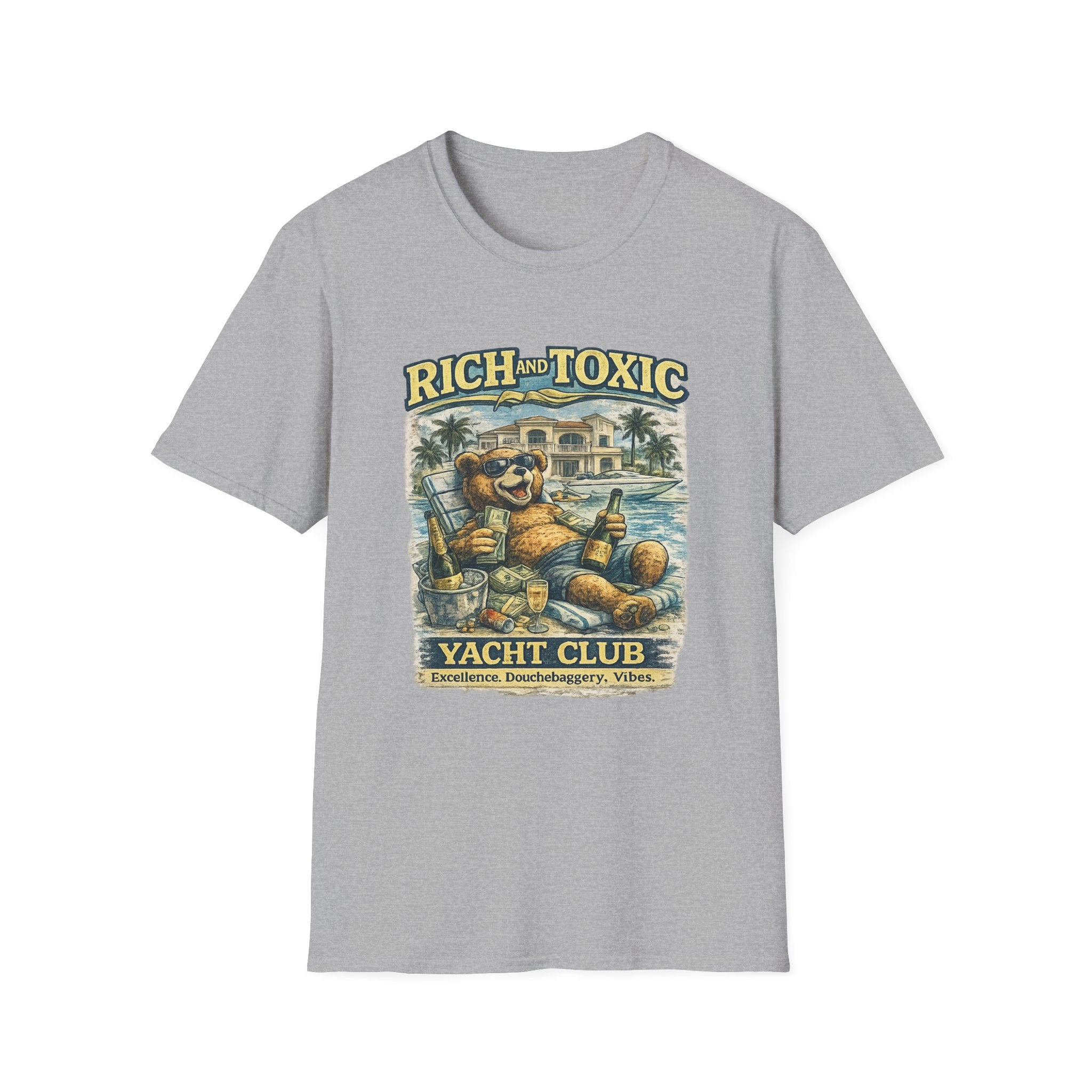 Rich and Toxic Yacht Club T‑Shirt