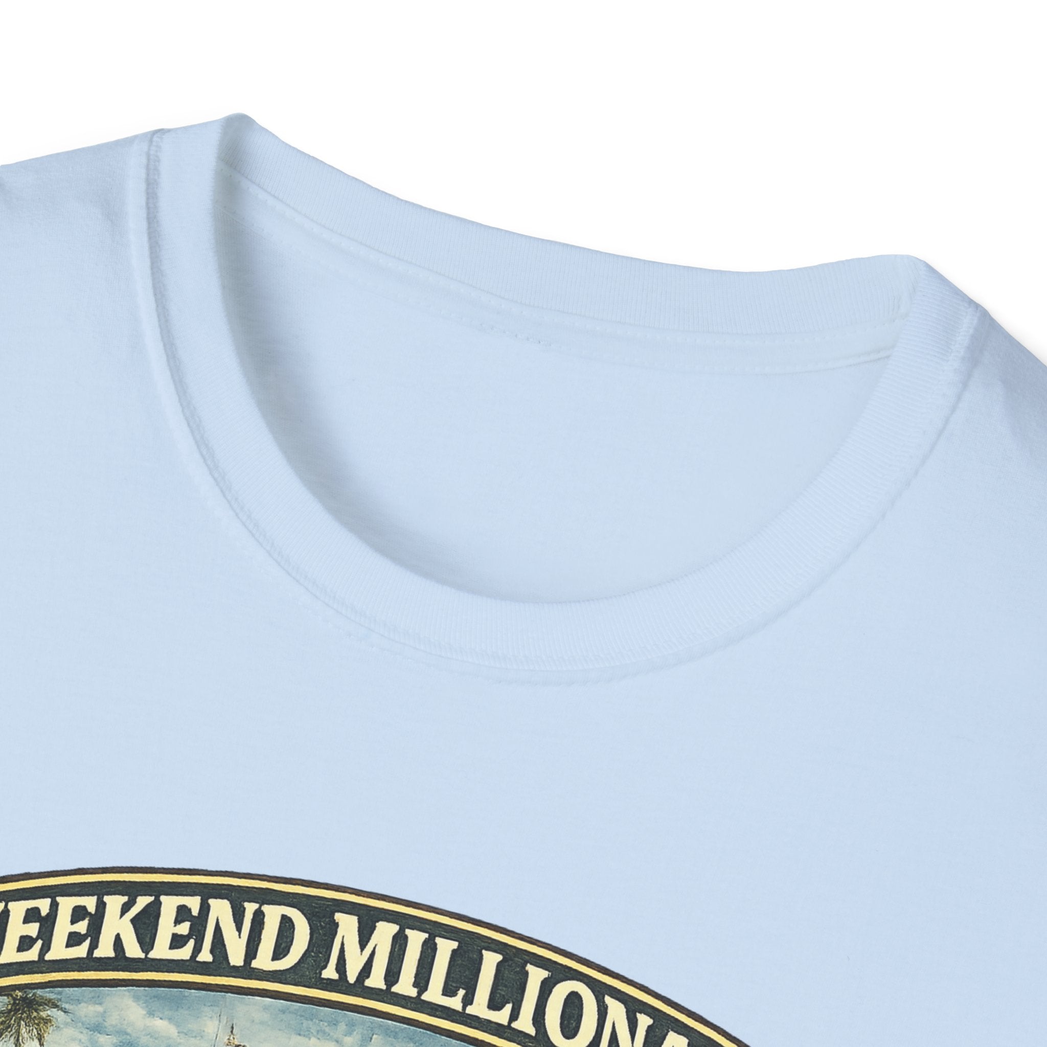 Weekend Millionaire Yacht Club T-Shirt – Funny Beach Vacation Tee
