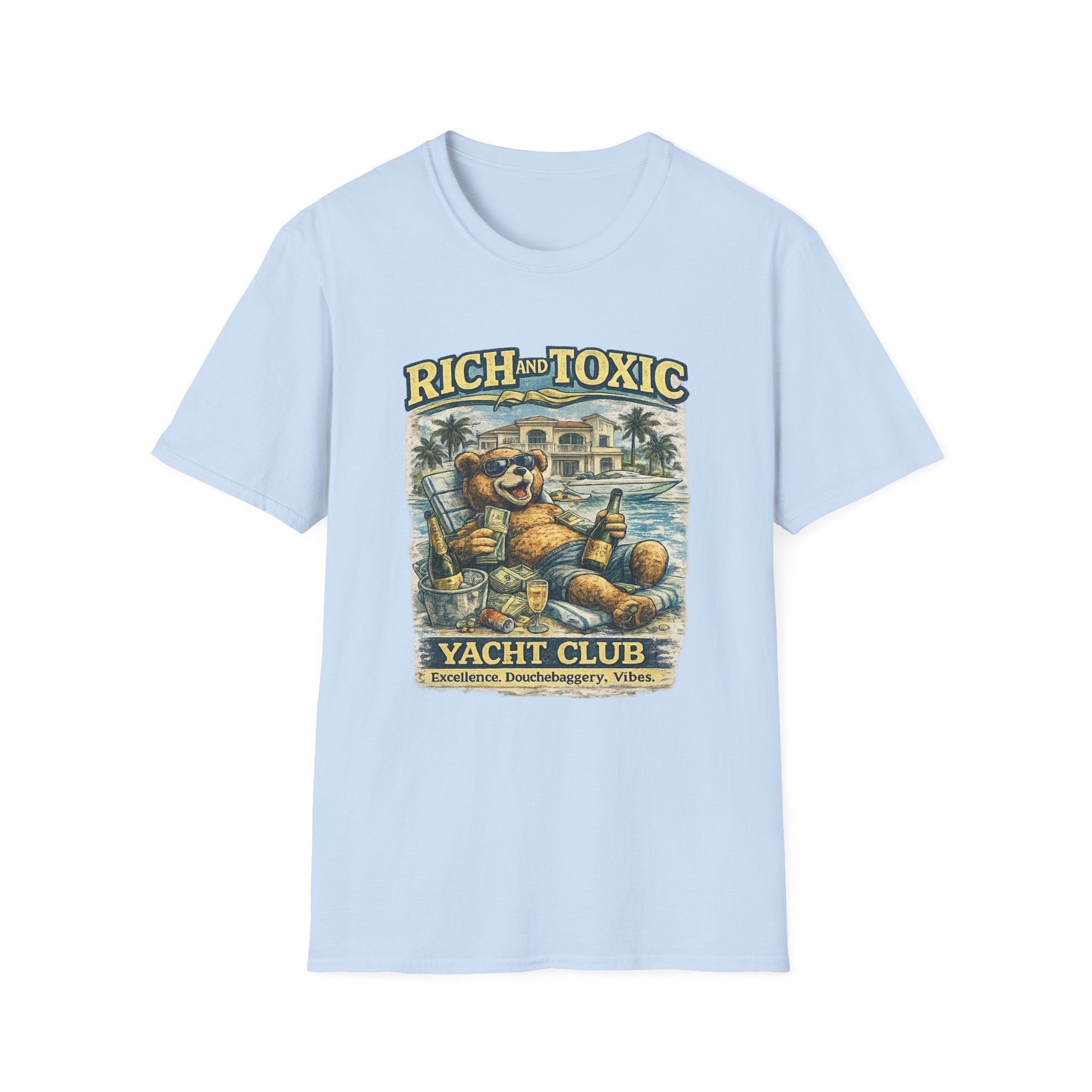 Rich and Toxic Yacht Club T‑Shirt
