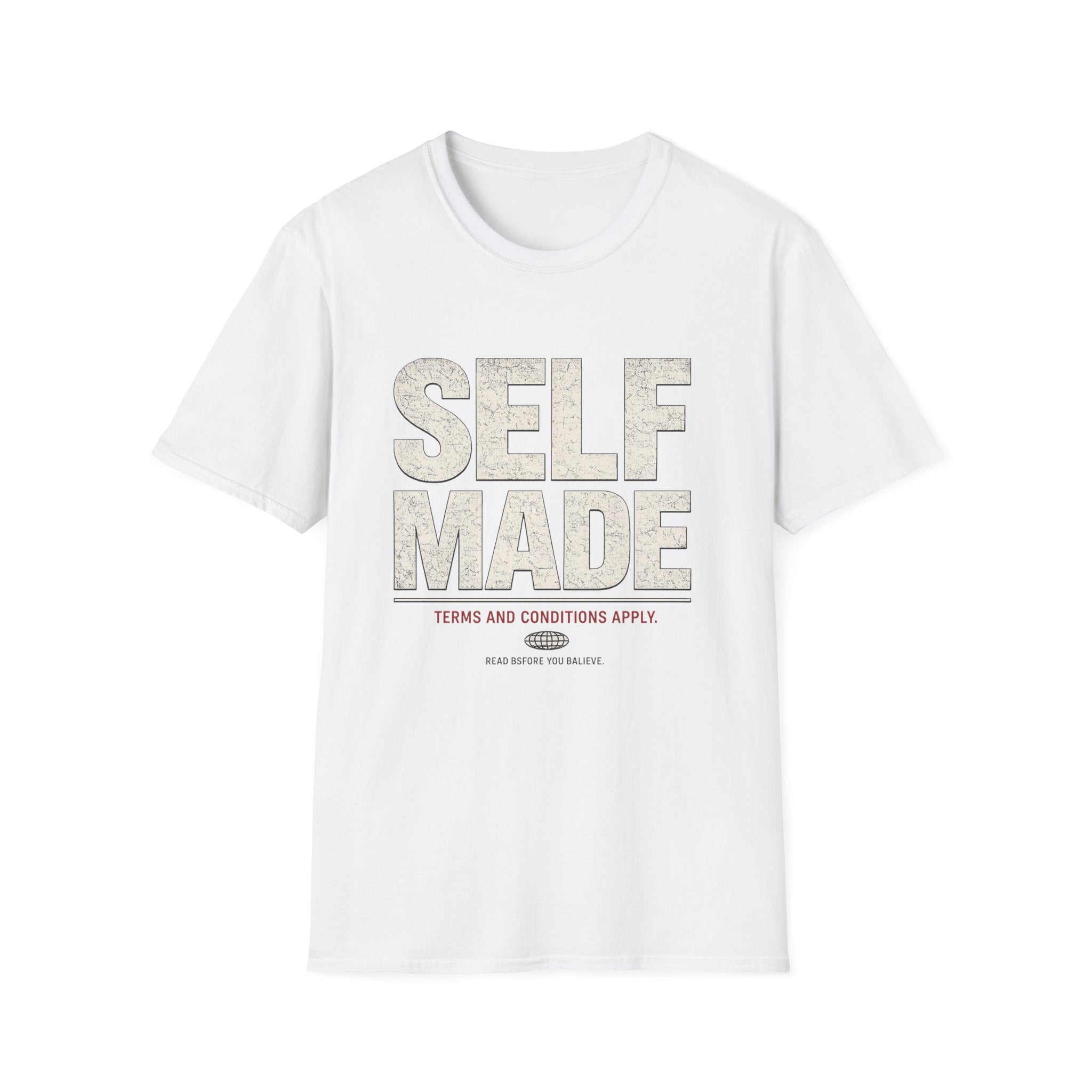 Self Made Graphic T‑Shirt — Motivational 'SELF MADE' Design