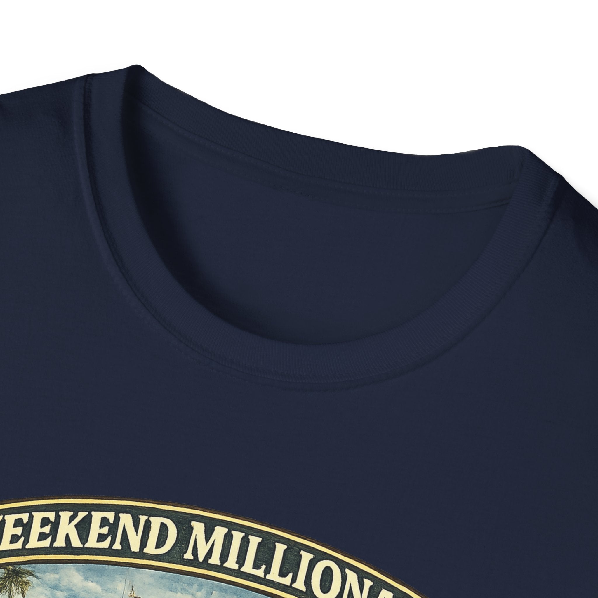 Weekend Millionaire Yacht Club T-Shirt – Funny Beach Vacation Tee